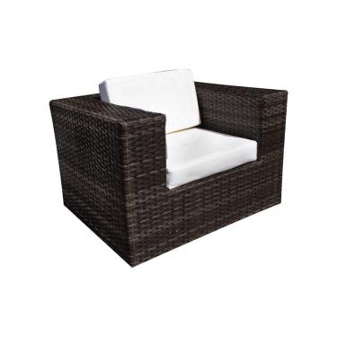 Imagem de Poltrona Quadrada em Junco Copacabana - Café