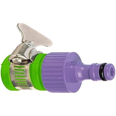 Imagem de CONECTOR FÊMEA DE PLÁSTICO COM BUCHA, 3/4', ROSCA INTERNA E ABRAÇADEIRA