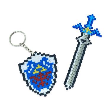 Imagem de Chaveiro E Marcador De Pagina Pixel Art (Hama Bead) Zelda