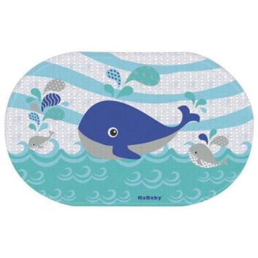 Imagem de Tapete Para Banheiro - Peixinhos Baleia Azul - Kababy