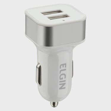 Imagem de Carregador Veicular Elgin com 2 Saídas USB