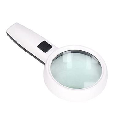Imagem de Lupa Portátil, Lupa 30X HD Lupa Lupa Iluminada Portátil Com Interruptor à Prova de Deslizamento para Crianças, Lupas