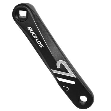 Imagem de BUCKLOS Braço de manivela disponível em orifício quadrado/diamante, manivela de bicicleta de 152 mm/170 mm para bicicleta elétrica