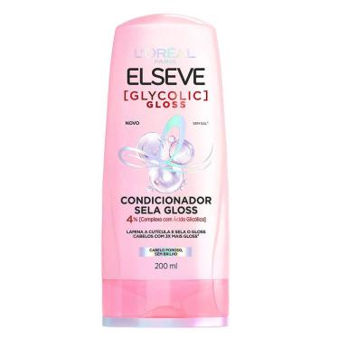 Imagem de Condicionador De Cabelo Elseve Glycolic Gloss 200ml