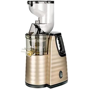Imagem de Extrator de suco de mastigação lenta Prensa fria Vertical Máquina de espremedor de frutas inteiras para suco de frutas e vegetais com alto teor de nutrientes Fonte de suco de alto rendimento