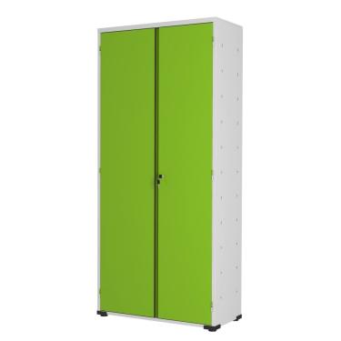 Imagem de Armário Aço Escritório Fechadura 4 Prateleiras EA301 Verde