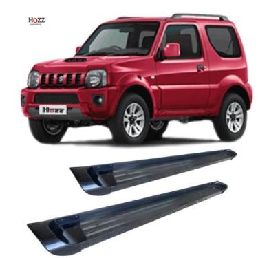 Imagem de Estribo Suzuki Jimny Plataforma de Alumínio Preto - HOZZ