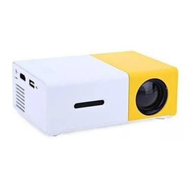 Imagem de Mini Projetor Led Yg300 Portatil Full Hd 600 Lumens Usb Hdmi - DMK