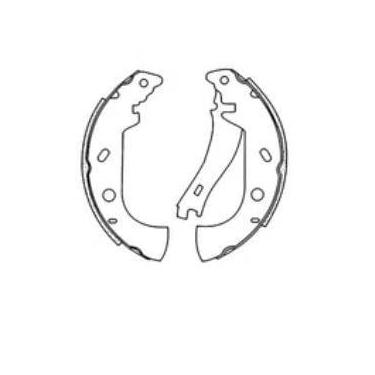 Imagem de Sapata Freio Palio Weekend 1.4 Sistema Lockheed Fi127Cpa Fras Le - FRA