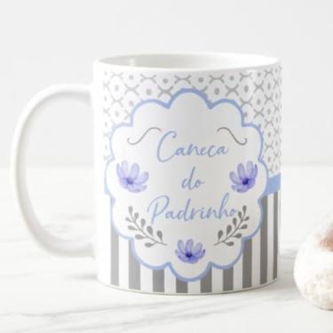 Imagem de Caneca do Dindo Batizado Lembrancinha Bença Padrinho