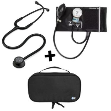 Imagem de Kit Estetoscópio Littmann + Esfigmo + Case - Cores Variadas -  Littman