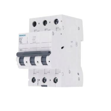 Imagem de Disjuntor din trifÃsico curva-c 32a 5sl1332-7mb  Siemens, Cinza