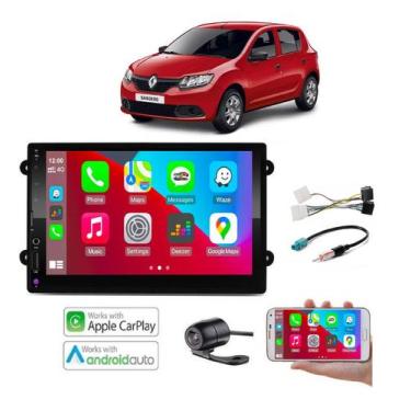 Imagem de Mp5 Multimidia Android Auto e iOS Carplay Sandero 2007 2008 - Sp. Repo