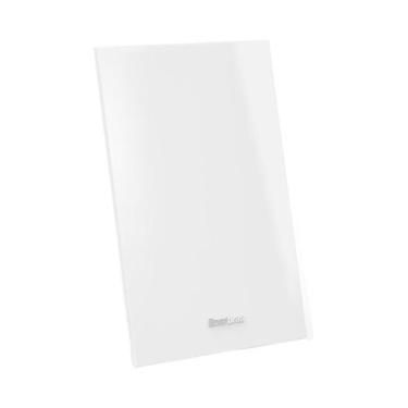 Imagem de Placa 4x2 Cega com Suporte Branca Beleze Enerbras, Branca