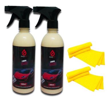 Imagem de Produto para Lavar Carro A Seco 2 Und. 500ml - 2 Pano Especial Faça Vc