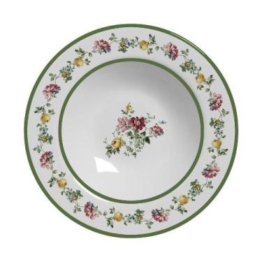 Imagem de Conjunto Com 6 Pratos Fundo Marselha Plus - Alleanza, Cerâmica, Branco