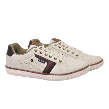 Imagem de Sapatênis Masculino Casual Zapy Cor off white, Off white, 40