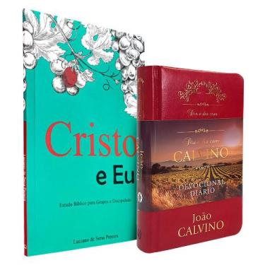 Imagem de Kit Dia a Dia com Calvino Luxo + Cristo e Eu - Discipulado - Publicaçõ