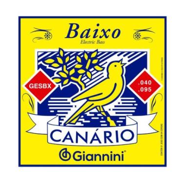 Imagem de Encordoamento Baixo Canário 0.40 GESBX 4 Cordas