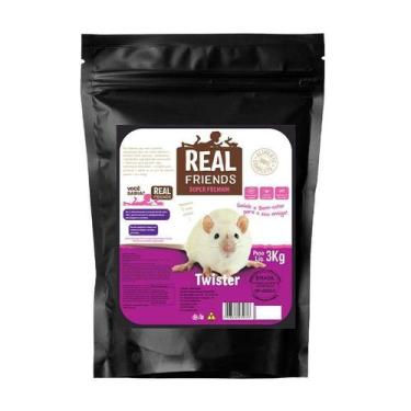 Imagem de Ração Zootekna Real Friends para Twister  - 3kg - Zootekna / Real Frie