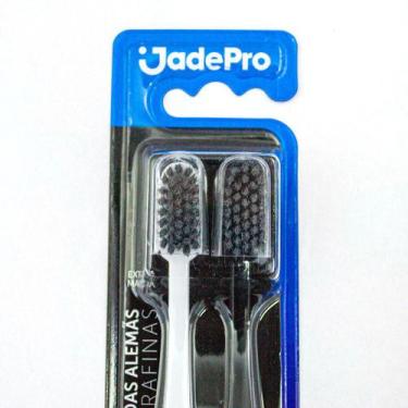 Imagem de Kit 2 Escova de Dente Pro-Slim 5700 Cerdas Alemã JadePro c/2un, Preto