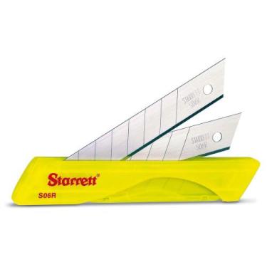 Imagem de Lâmina para Estilete Larga 18mm - 10 Peças Starrett KS06R