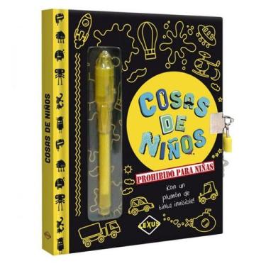 Imagem de Diário Coisas de Meninos: Proibido para Meninas com Cadeado - Ciranda 