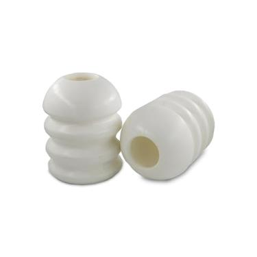 Imagem de Autoacc Para-choques traseiros, para-choques de eixo traseiro compatíveis com Trailblazer Envoy SSR Rainier 2002-2009, 2002-2004 Bravada (par)