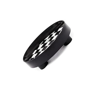 Imagem de Bandeja de Joias, Bandeja de Armazenamento Redonda de Plástico para Decoração de Quarto, Bandeja de Recipiente Redondo, Bandeja de Recipiente de Placa, Bandeja de Placa de