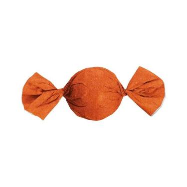 Imagem de Papel Trufa Kraft 14,5x15,5cm - Laranja - 50 unidades - Cromus