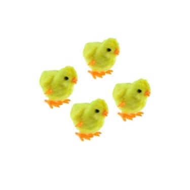 Imagem de Kit 04 Pintinhos Amarelinho A Corda Pra Brincar Festa Lembrancinhas Et