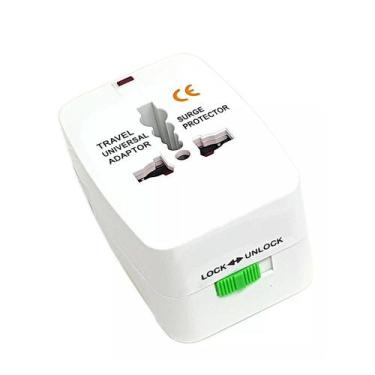 Imagem de Adaptador universal de tomada Padrão Europeu América Asia - knup