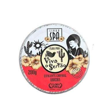 Imagem de Gel esfoliante corporal de aroeira 200g linha viva o sertao - Flora pu
