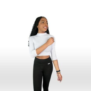 Imagem de Calça Legging Fitness Feminina Para Academia - Tecido Suplex Liso - DY