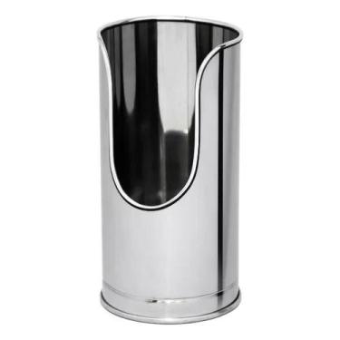 Imagem de Suporte porta extintor batom 160x310 mm aco inox 430 polido - BINNOX