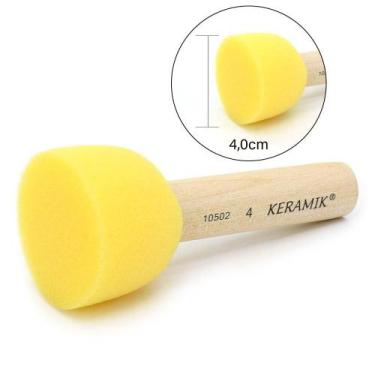 Imagem de Batedor de Espuma para Pintura Keramik 4cm