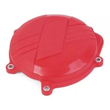 Imagem de Protetor Da Tampa De Embreagem Br Parts Crf 250 10/17 - Vermelha