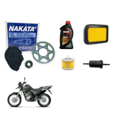 Imagem de Kit Trasmissao RELACAO XTZ 150 CROSSER + FILTROS E OLEO - YAMAHA