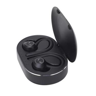 Imagem de Fone de Ouvido, Emparelhamento Automático de Graves Profundos Sem Perdas Com Alcance de 32,8 Pés para Dirigir e Correr (Preto)