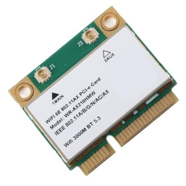 Imagem de Placa de Rede Sem Fio 5374M Wifi 6E 5G Triple Band Gigabit 6GHz Banda PCB Placa Wifi Com Porta Mini PCIE para Laptop