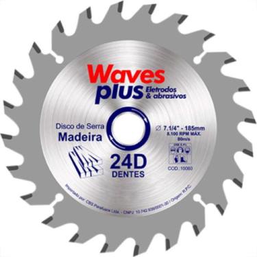 Imagem de Serra Circ.Widea Waves Plus 7.1/4X24X20
