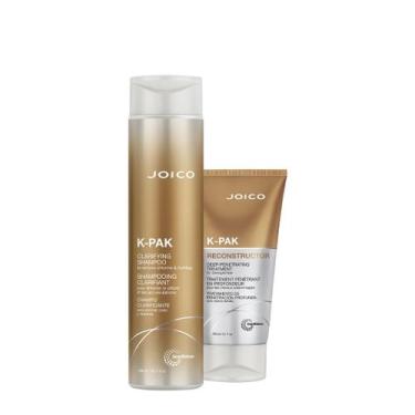 Imagem de Kit Joico K-PAK Reconstrutor Deep Clarifying Sampoo Máscara (2 produto