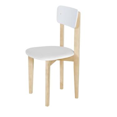 Imagem de Cadeira Teen Colorida Infantil (Branco)