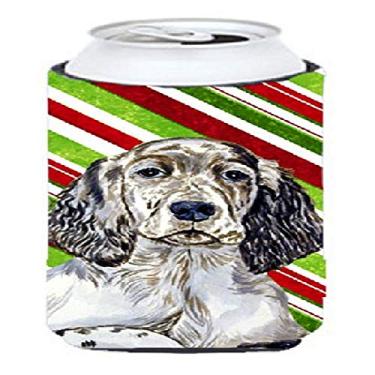 Imagem de Caroline's Treasures LH9232TBC Setter inglês bengala doce feriado natal menino alto abraçador, menino alto, multicolorido