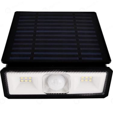 Imagem de Luminária Solar Parede Arandela Externa com Sensor de Presença LED 3W 