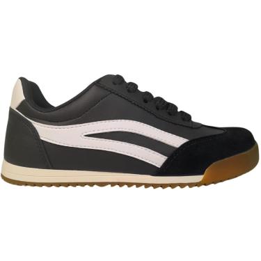 Imagem de Tênis Infantil Menina Escolar Feminino Esportivo Confortável Camurça Juvenil Leve Flexível Macio-Feminino