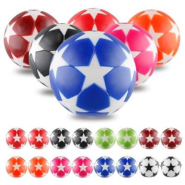 Imagem de BQSPT Bolas de Pebolim de 32 mm – 16 peças de Pebolim de Substituição Oficial Multicoloridas para Jogo de Futebol de Mesa