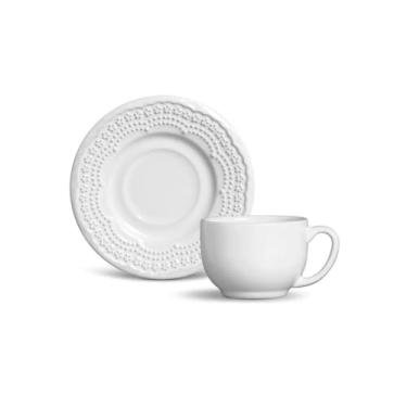 Imagem de Xicara Cha com Pires 161ml Branco