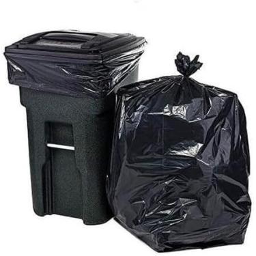 Imagem de Saco de lixo 100 litros reforçado resistente 100 unidades 10 micras (100 sacos de 100 litros 10 mic)