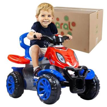 Imagem de Quadriciclo Infantil Spider Brinquedo Criança Empurrador Maral